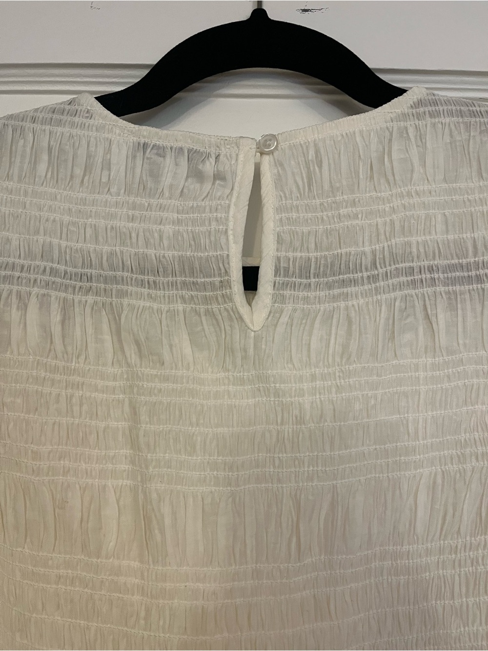 Ricki’s Smocked Peplum Blouse Size S - Picture 9 of 10